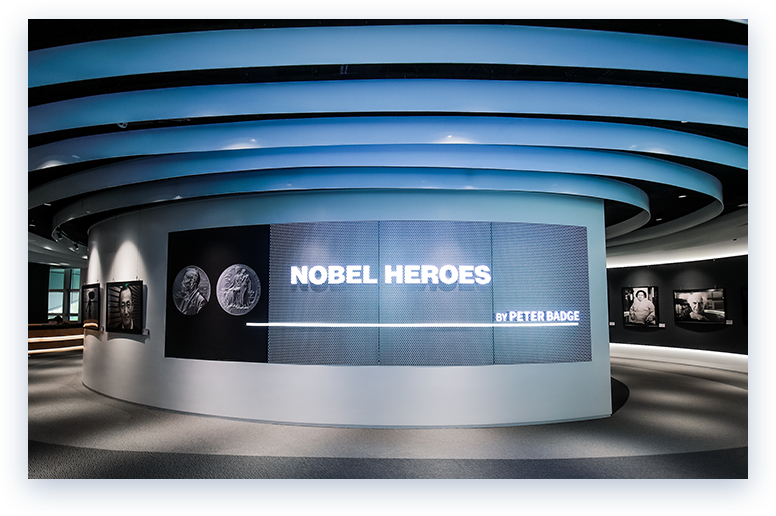 Nobel sale Heroes Peter Badge